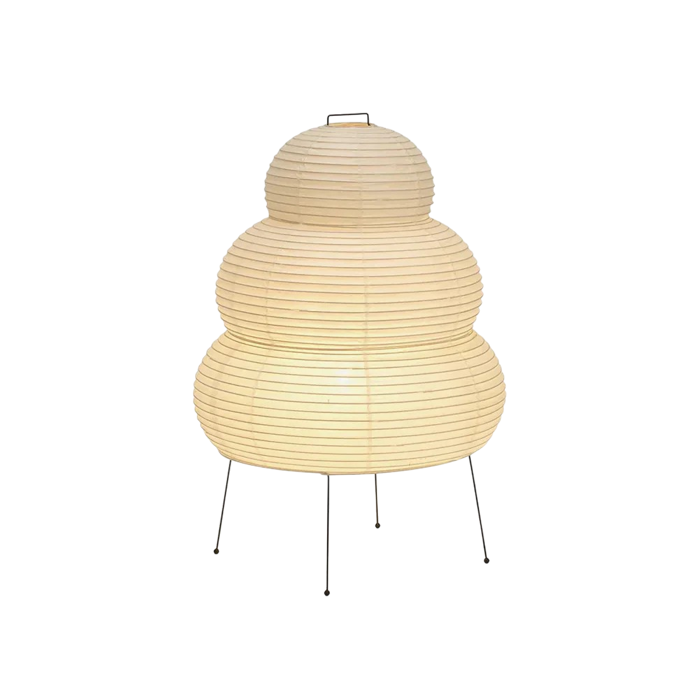 Floor Lamp Made of Japanese Rice Paper