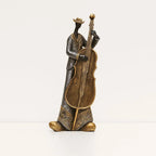 Elegant Jazz Performer Figurine for Home Decor