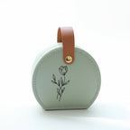 Personalized Travel Case for Earrings - Jewelry Box for Mother's Day Gift