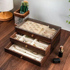 Storage Case for Jewelry - Organizer Box for Mother's Day Gift
