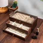 Storage Case for Jewelry - Organizer Box for Mother's Day Gift