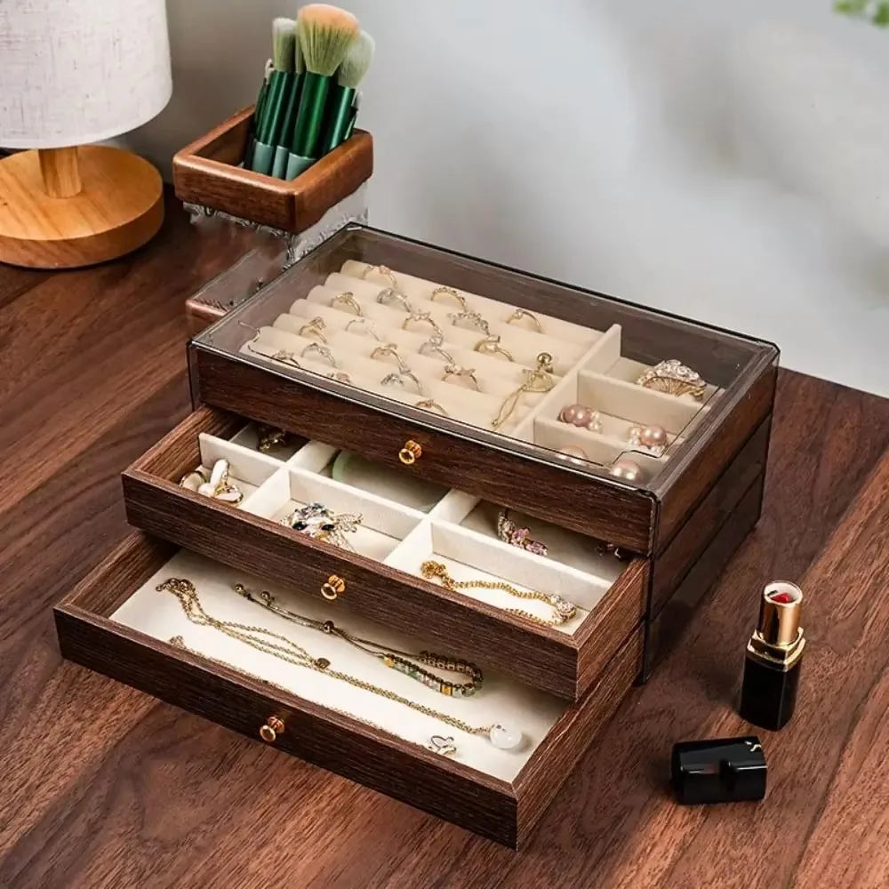 Storage Case for Jewelry - Organizer Box for Mother's Day Gift