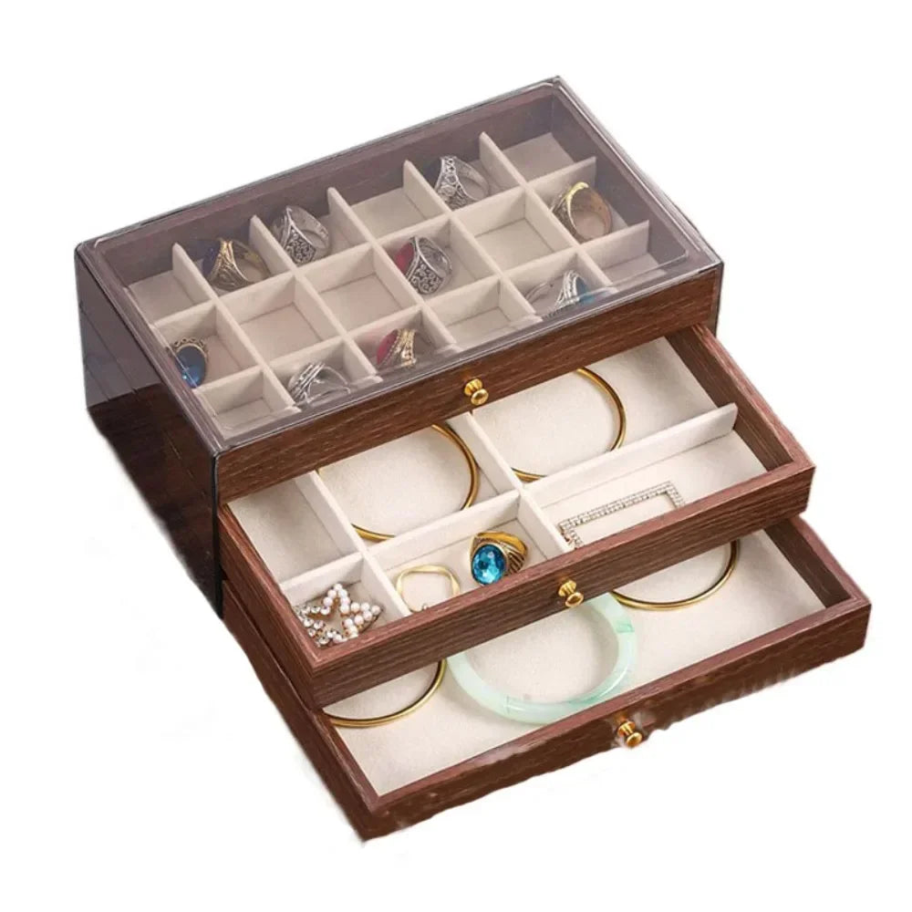 Storage Case for Jewelry - Organizer Box for Mother's Day Gift
