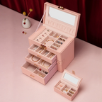 Large Storage Case with Drawers for Jewelry Organization - Mother's Day