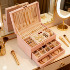 Lockable Storage Case for Jewelry – Organizer Gift for Mother's Day