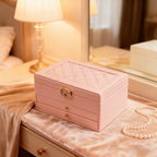 Lockable Storage Case for Jewelry – Organizer Gift for Mother's Day