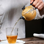 Artisan Crafted Purple Clay Tea Brewer