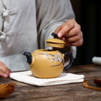 Artisan Crafted Purple Clay Tea Brewer