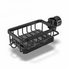 Aluminum Storage Basket for Kitchen Sink with Quick Drain Feature