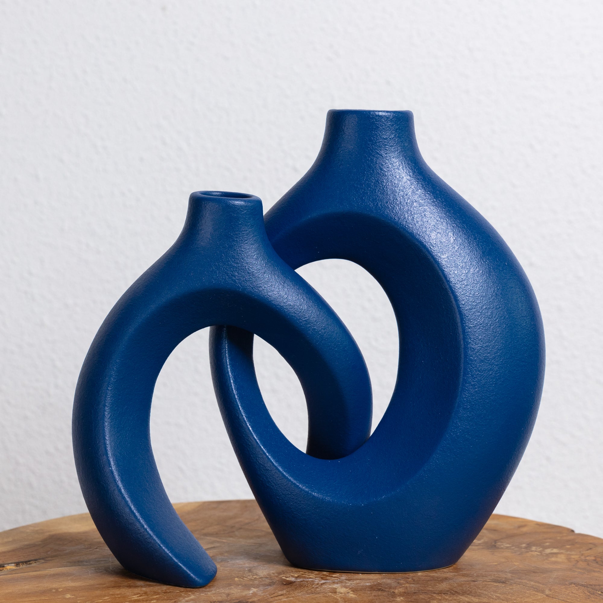 Intertwined Ceramic Vase for Flowers