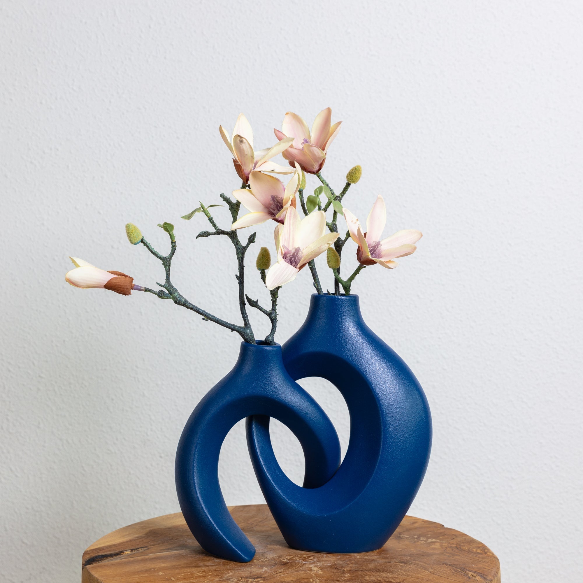 Intertwined Ceramic Vase for Flowers