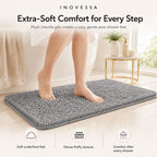 Luxurious Chenille Bathroom Mat for Ultimate Comfort