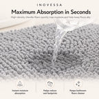 Luxurious Chenille Bathroom Mat for Ultimate Comfort