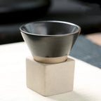Artisan Cone-Shaped Espresso Mug Set