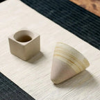 Artisan Cone-Shaped Espresso Mug Set