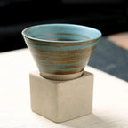 Artisan Cone-Shaped Espresso Mug Set