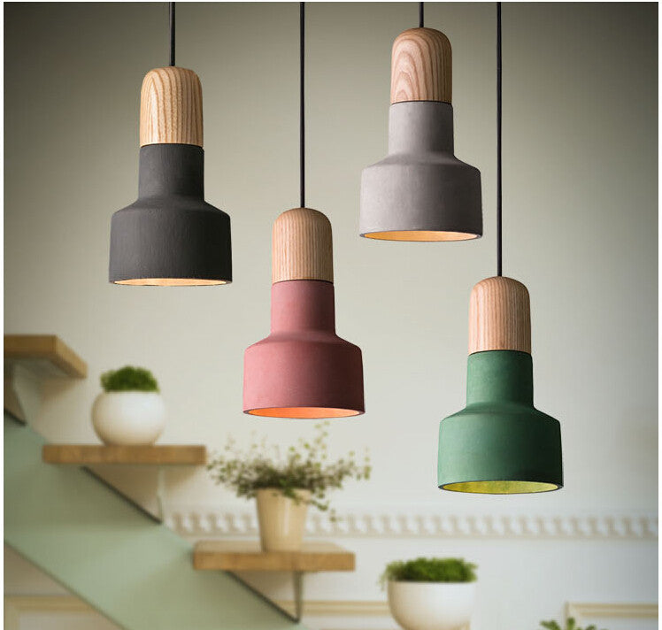 ScandiCraft Concrete Pendant Lights for Stylish Interiors