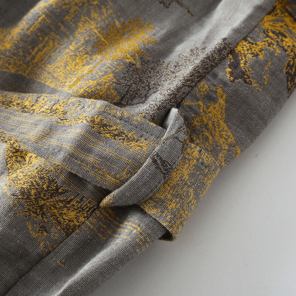 Unisex Kimono Bathrobe made of 100% Cotton Gauze