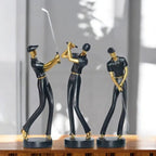 Artistic Golf Swing Statues for Home and Office