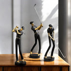 Artistic Golf Swing Statues for Home and Office
