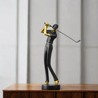 Artistic Golf Swing Statues for Home and Office