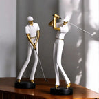 Artistic Golf Swing Statues for Home and Office