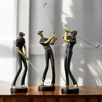 Artistic Golf Swing Statues for Home and Office