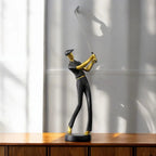 Artistic Golf Swing Statues for Home and Office