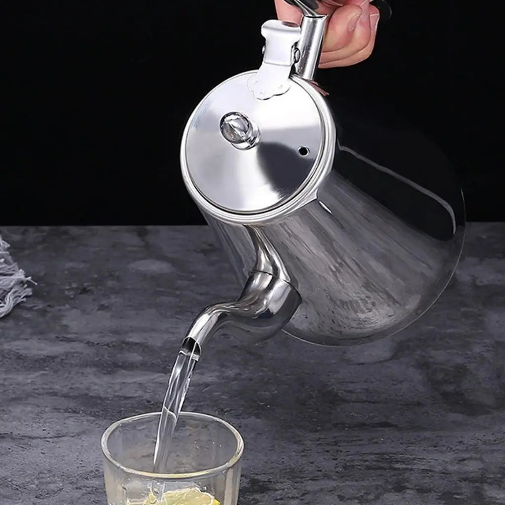 Sleek Stainless Steel Pour-Over Kettle for Perfect Brews
