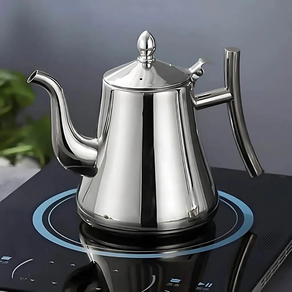 Sleek Stainless Steel Pour-Over Kettle for Perfect Brews