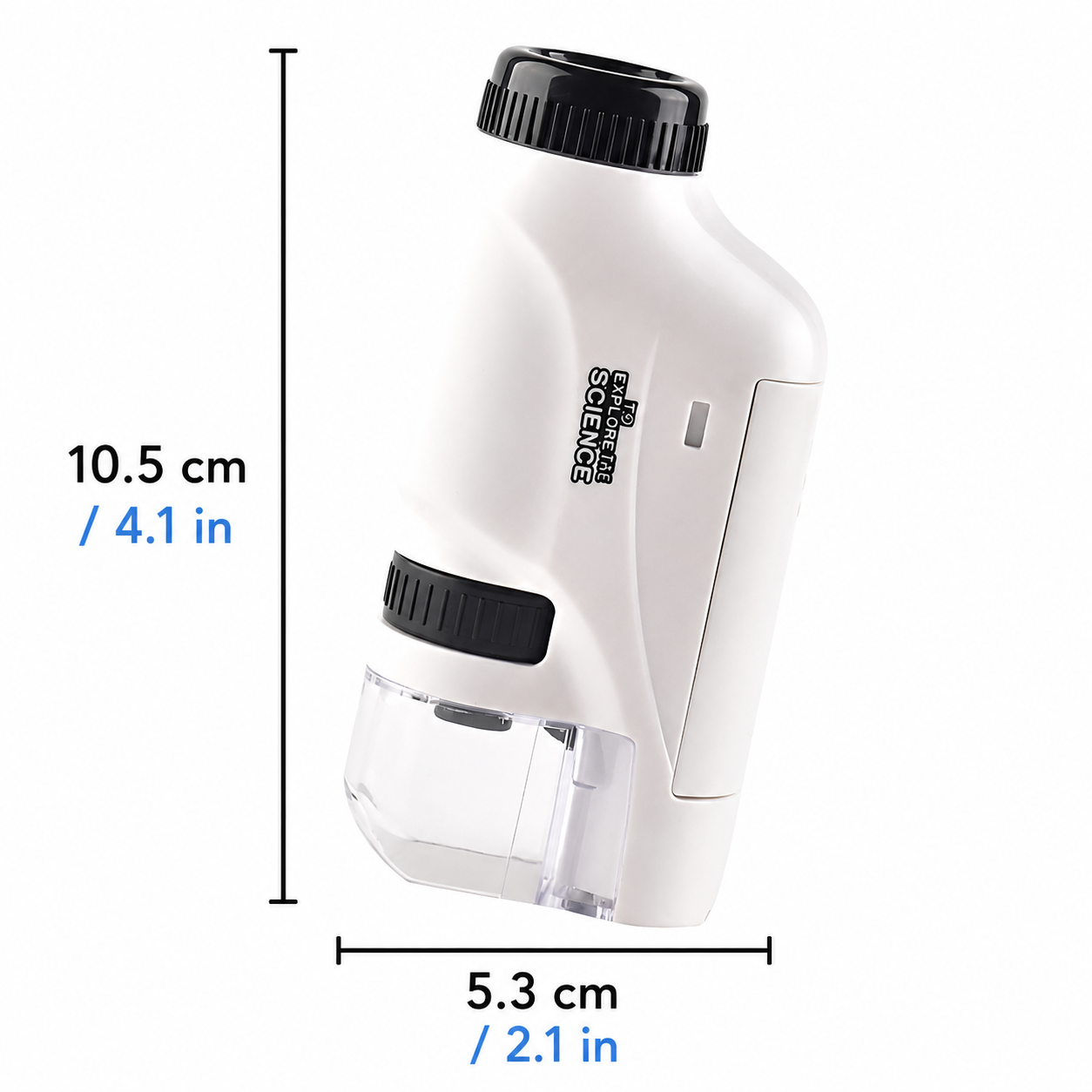 App-Compatible Handheld Pocket Microscope for Children