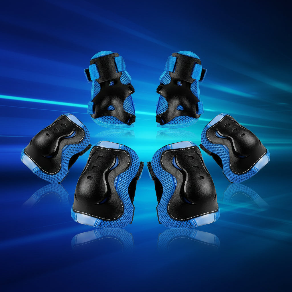 Adjustable Protective Set for Kids – Knee, Elbow, and Wrist Pads