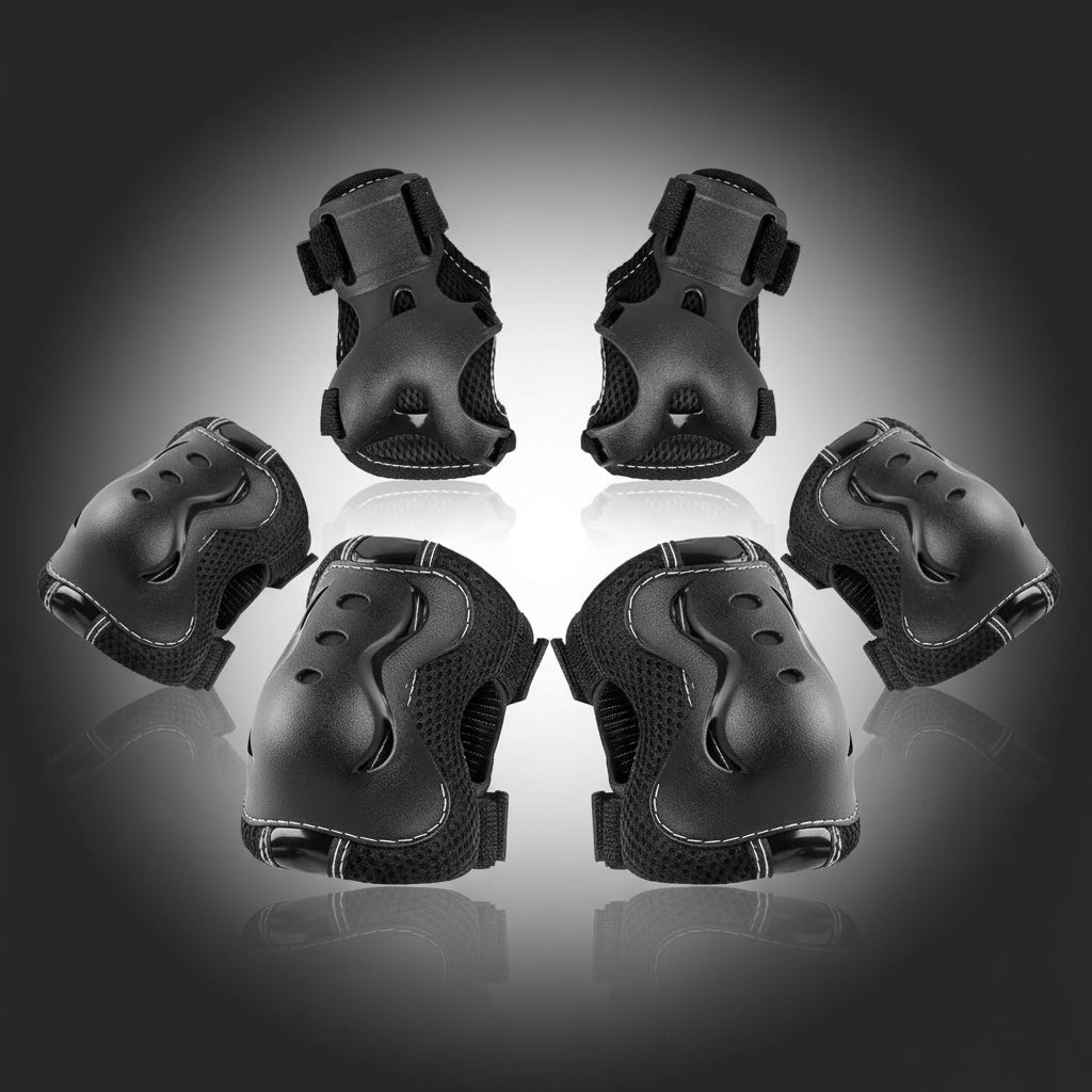 Adjustable Protective Set for Kids – Knee, Elbow, and Wrist Pads