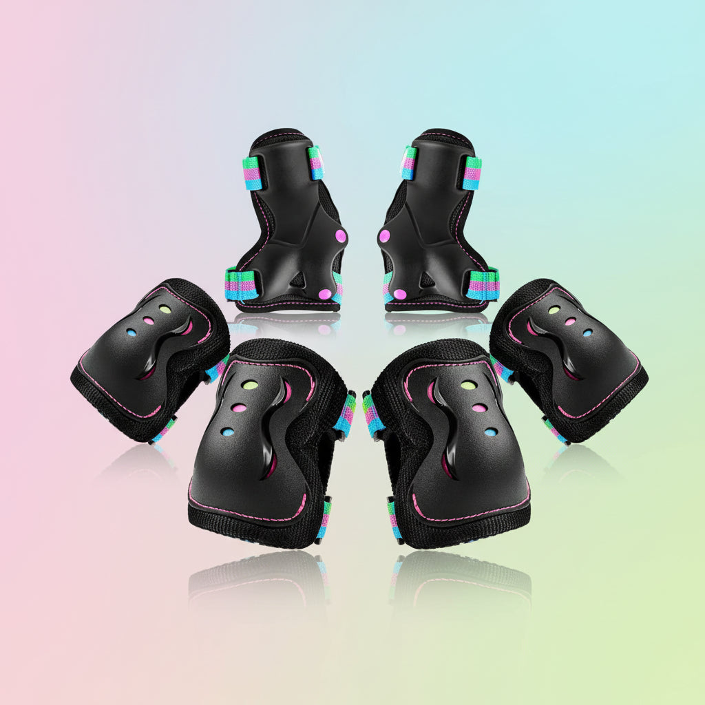Adjustable Protective Set for Kids – Knee, Elbow, and Wrist Pads