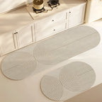 Striped Non-Slip Floor Runner for Kitchen – Absorbent Mat