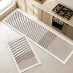 Striped Non-Slip Floor Runner for Kitchen – Absorbent Mat