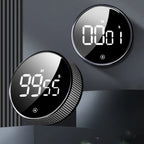 Magnetic Digital Cooking Timer with Countdown Function
