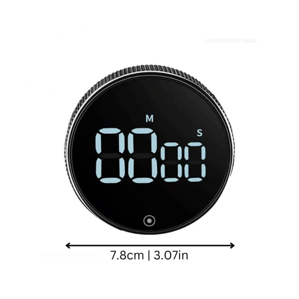 Magnetic Digital Cooking Timer with Countdown Function