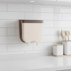 Foldable Plastic Bin for Cabinet - Hanging Kitchen Trash Container