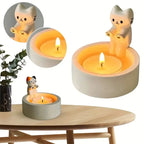 FelineFlare - Enchanting Cat Candle Holder