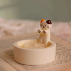FelineFlare - Enchanting Cat Candle Holder