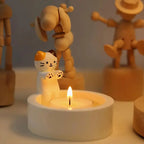 FelineFlare - Enchanting Cat Candle Holder