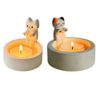 FelineFlare - Enchanting Cat Candle Holder