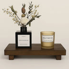 Elegant Wooden Storage Tray for Home Organization