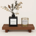 Elegant Wooden Storage Tray for Home Organization