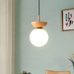 Japanese-Inspired Globe Pendant Light in Minimalist Design