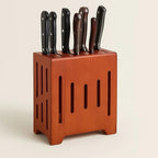 Eco-Friendly Wooden Knife Organizer – Airflow Design