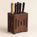 Eco-Friendly Wooden Knife Organizer – Airflow Design