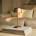 Metal Base Cordless Rechargeable Table Lamp