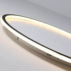 Modern Round Ceiling Light in Warm White LED